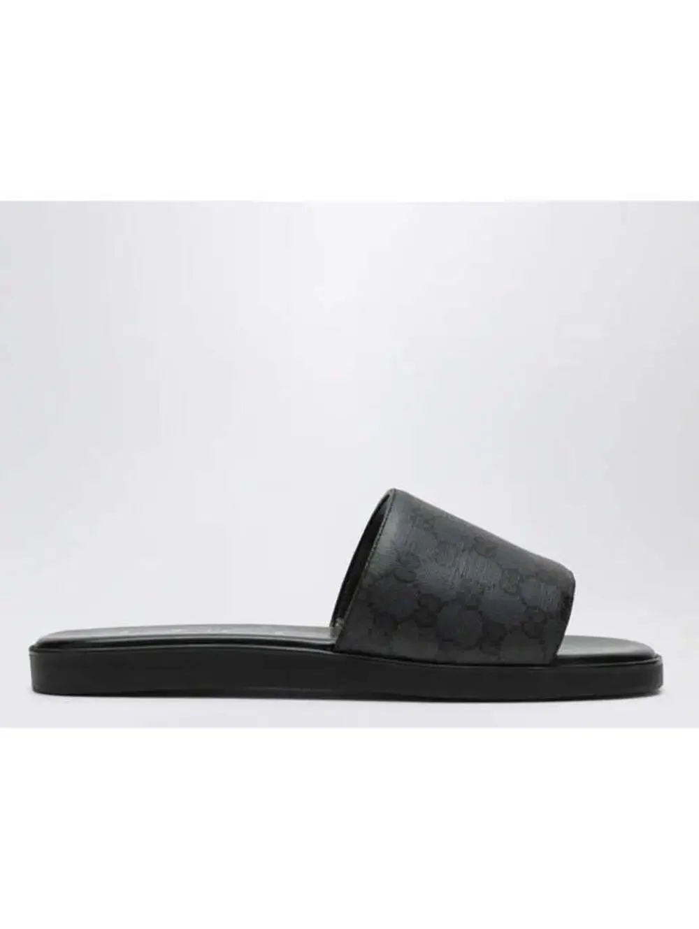 Gucci Slide Canvas Sandal (120)(PLEASE REQUEST YOUR SIZE BEFORE PURCHASING)